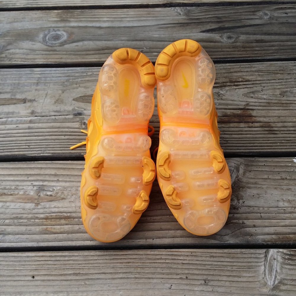 Size 6 Women Nike Air VaporMax Plus Orange Running Shoes Sneakers - Picture 8 of 8